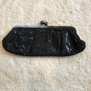 Black Sparkly Clutch